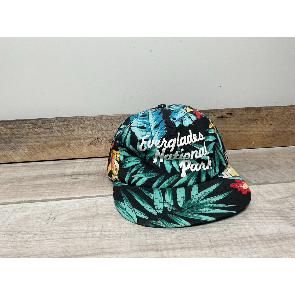 🔥 Vintage 90s "Everglades National Park" snapback Hat ~